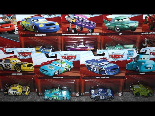 Mattel Disney Cars 2025 Case P Ernie Gearson Floyd Mulvihill Chuck Claude Hydraulic Ramone Flo Tray