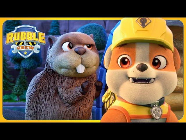 Rubble builds Crunchy the Beaver a New Home AND MORE  | Rubble and Crew | Cartoons for Kids