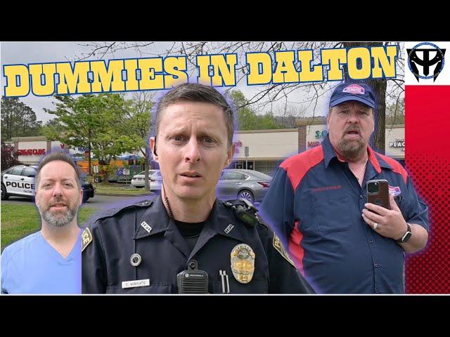 Dummies in DALTON!!.. MULTIPLE 911 calls over a camera! #firstamendmentauditor #karens