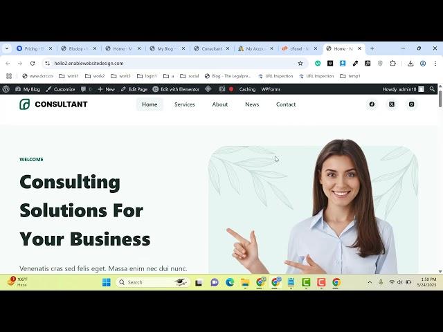 How to install Blocksy Theme and import demo content in wordpress website
