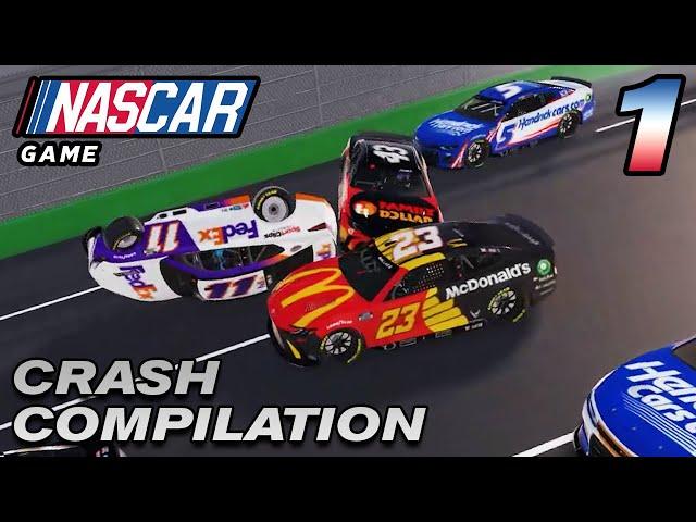 NASCAR Game Crash Compilation #1