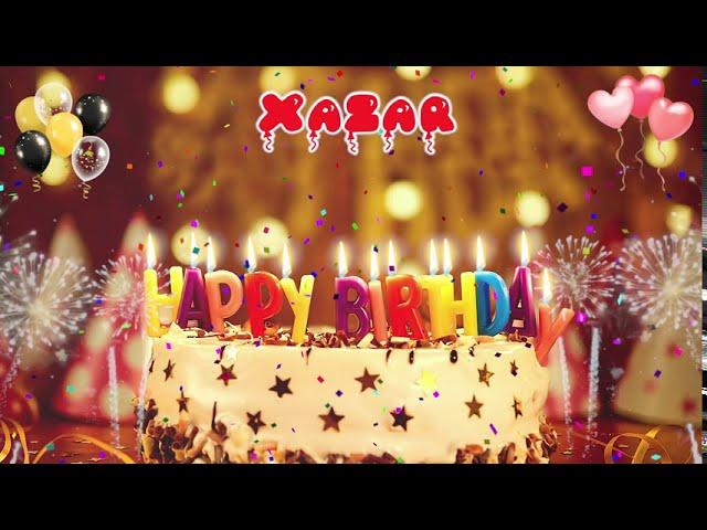 XƏZƏR Birthday Song – Happy Birthday XAZAR