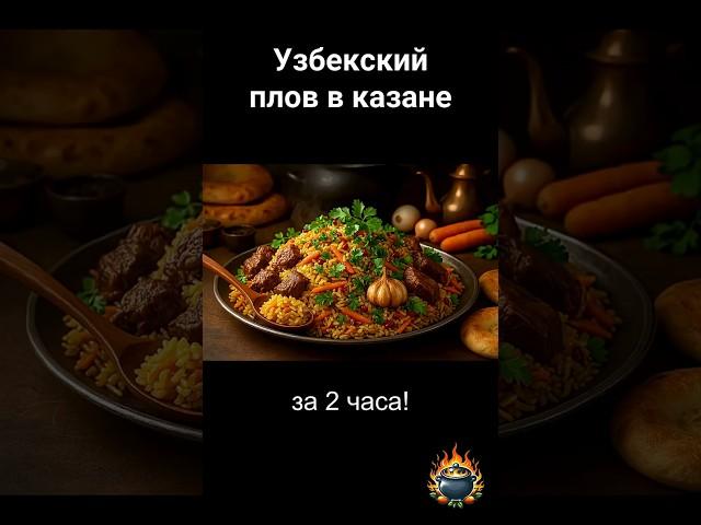 Узбекский плов в казане