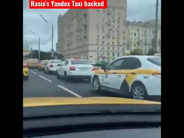 Rasia's Yandex Taxi hacked. All together at some random palace. #hacker #rusia #yandex