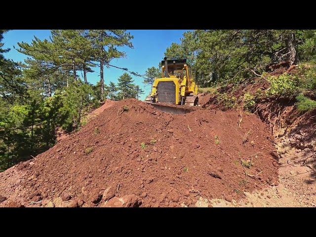 Long Distance Operation of Caterpillar D7g Bulldozer, the Fearful Dream of the Mountains #bulldozer