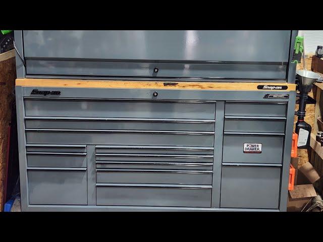 SNAP-ON TOOLBOX TOUR KCP1423 CRAMMED FULL