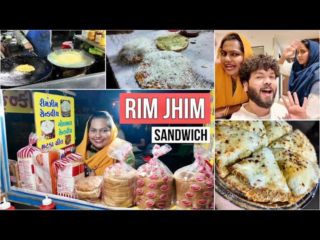 Famous Rim Jhim Sandwich Of Surat, Gujarat  | Roaming And Eating Street Foods  | Suhana | Mashura