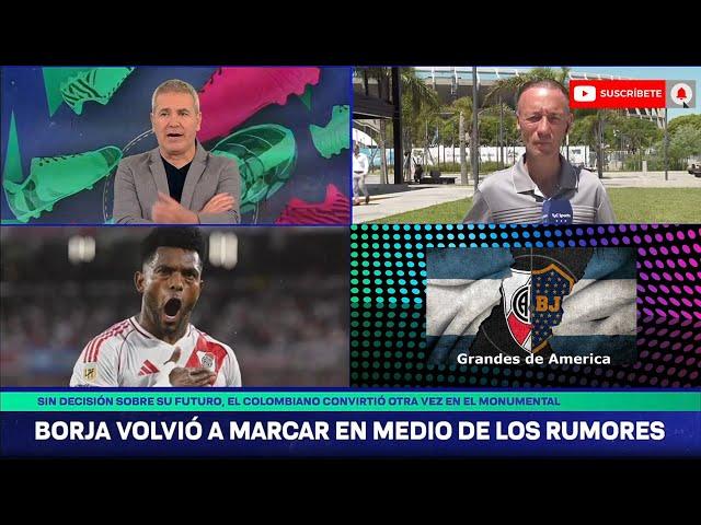 Bomba, River Seguirá Dejando Afuera del 11 Titular a Borja? Hay Problemas con Borja en el Vestuario?