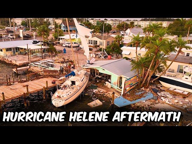 Hurricane Helene Aftermath on Anna Maria Island - Bradenton Beach #hurricanehelene #helene