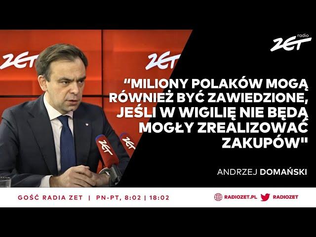 Minister finansów przeciwko wolnej Wigilii: To złe rozwiązanie, niepotrzebny krok | Gość Radia ZET