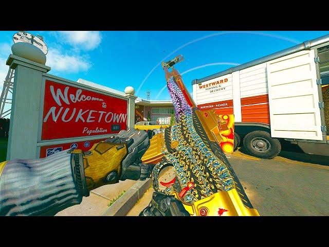 12 KD Gameplay on Black Ops 6 NukeTown (No Commentary)