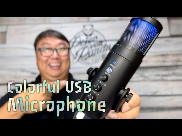 RGB USB Podcasting Condenser Microphone Review