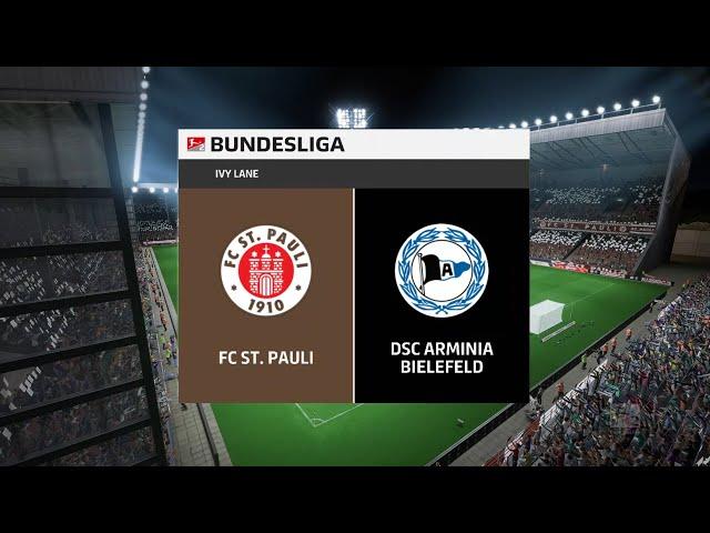  St Pauli vs Arminia Bielefeld  | 2. Bundesliga (29/04/2023) | Fifa 23