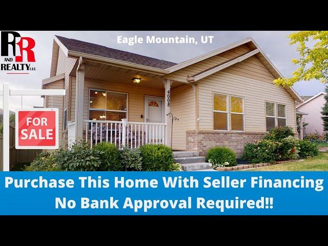 Seller Finance home for sale in Eagle Mountain Utah