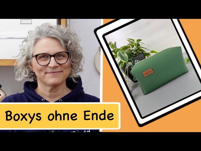 Neues BoxyBag Modell mit kostenlosem Schnittmuster