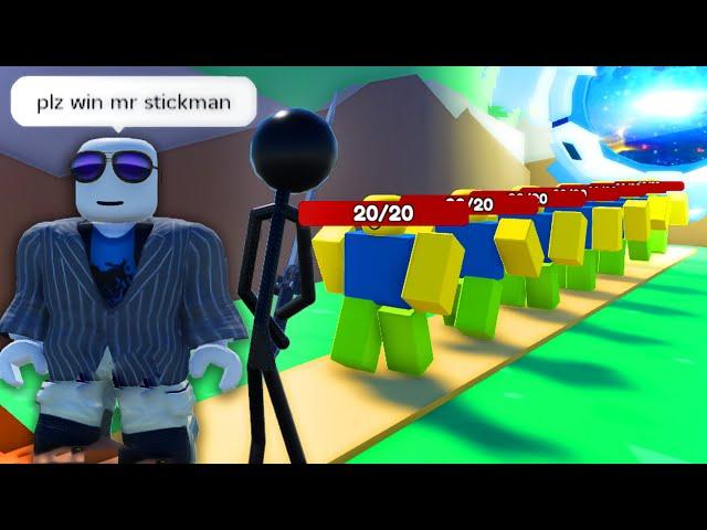 Roblox stickman tower defense...