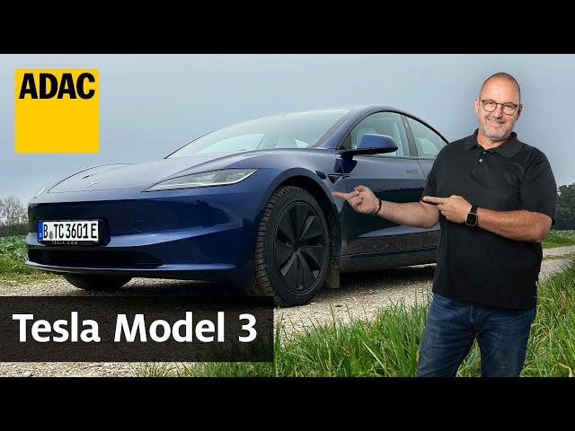 Allrad und hohe Reichweite: Tesla Model 3 Facelift im Fahrbericht | ADAC