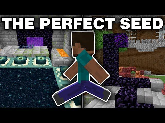 Minecraft Speedruns With PERFECT SEEDS Are Bizarre...