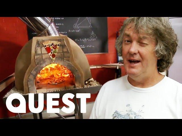 James And The Team Build A Wood-Fired Pizza Oven From Scratch! | James May's Man Lab