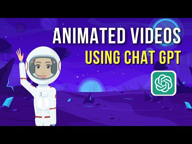 How to Make Animated Videos using ChatGPT? | Animated video using AI