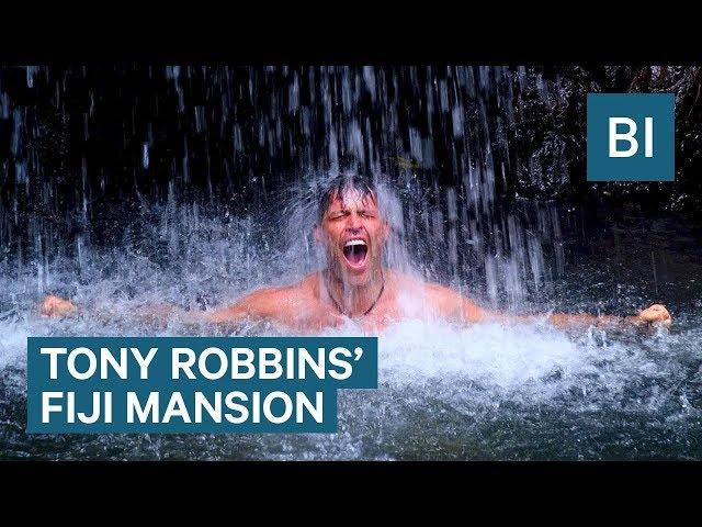 Tony Robbins takes us on a private tour of his massive beachfront mansion in Fiji