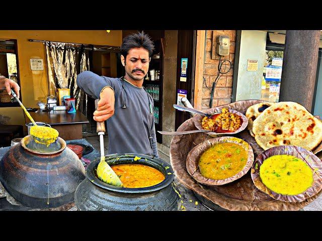 जोधपुर का 100% Satvik भोजनालय। मटके ki Dal , गाए के Desi ghee से बनी Sabji Roti। street food india