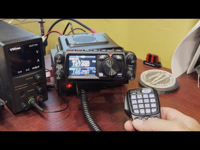 Yaesu FTM-500DR Ham Radio Quick Start