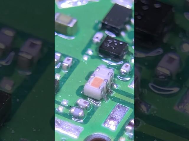 what is the name of this small component?  #microsoldering  #soldering #repair