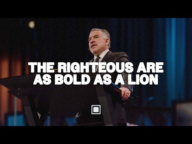 The Righteous Are as Bold as a Lion |  Tim Dilena