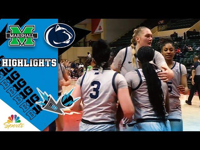 Marshall vs. Penn State | COLLEGE BASKETBALL HIGHLIGHTS | 11/21/24 | NBC Sports