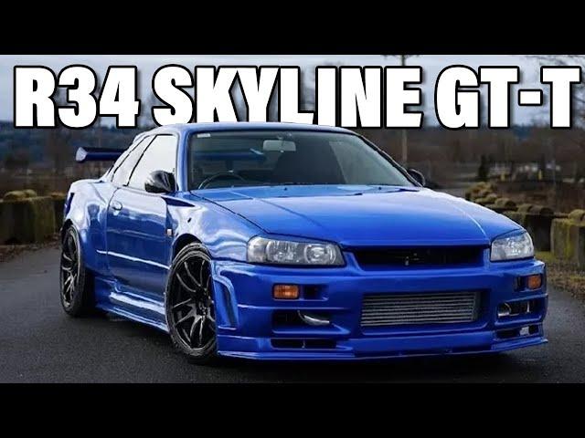 20 Minutes Of Nissan R34 GT-T Information