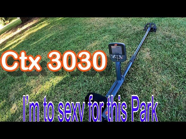 Digging up silver charm metal detecting local park ctx 3030