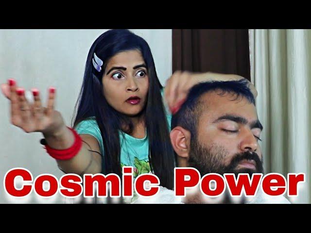 Only Head Massage by Cosmic Lady to relax you - Goodnight pill ASMR Massage (asmr Queen)