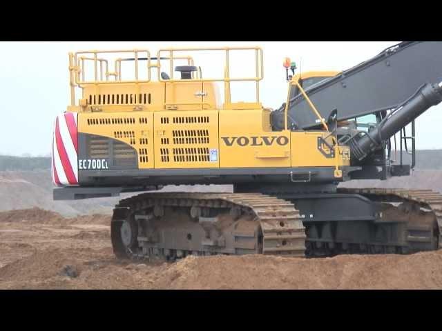 Volvo EC700CL Crawler Excavator - Breedon Aggregates