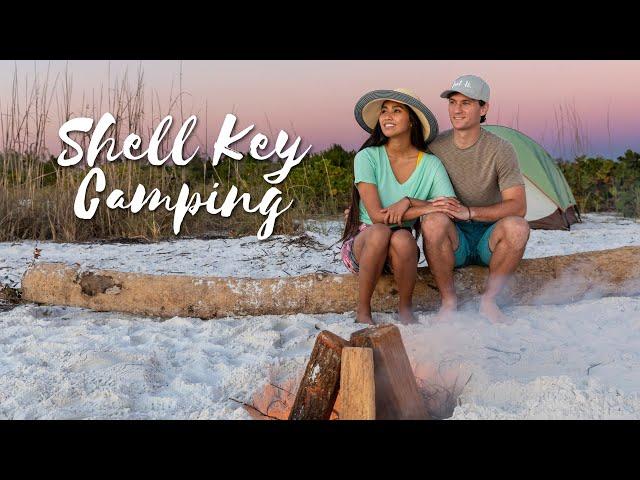 We camped HERE in our own OASIS called Shell Key Preserve