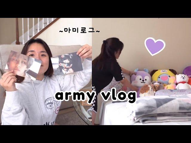 spending the day off with me | 아미로그 army vlog 