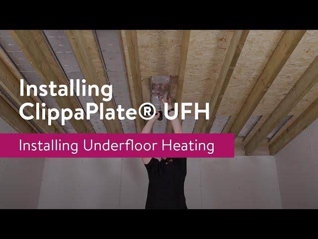 Installing Nu-Heat's Upper Floors & Suspended Timber Underfloor Heating