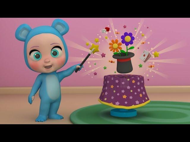 Learn the colors with THE PIJAMA FRIENDS and the magic hat  Educational Videos for kids