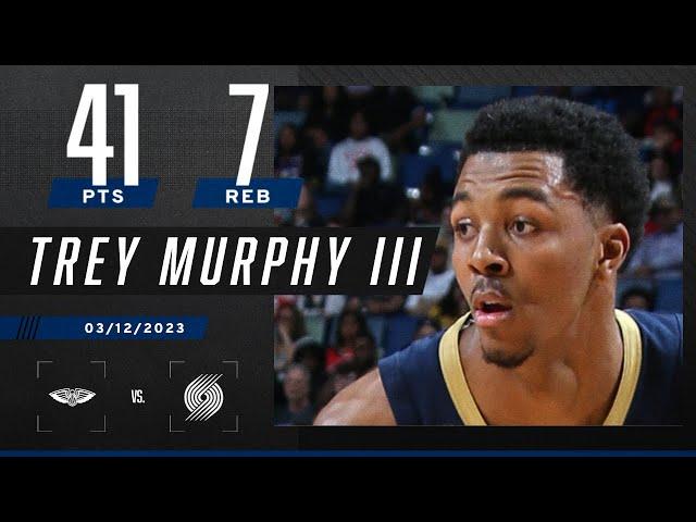 Trey Murphy III had himself a NIGHT  CAREER-HIGH 41 points | NBA on ESPN