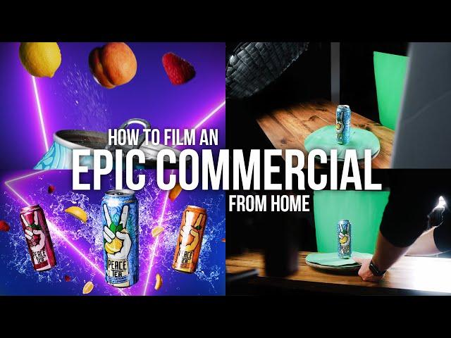 How To SHOOT and EDIT an EPIC Commercial from Home