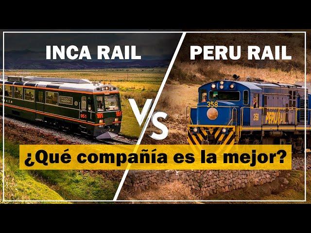  Inca Rail    Peru Rail ⏩  ¿Qué compañía de tren es la mejor a Machu Picchu?