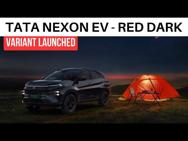 Tata Nexon EV Red Dark Edition New Variant Launched | Features Comfort | Automobil