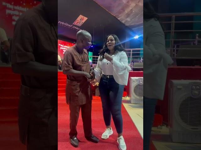 WITH My Personal Sister Mrs Onajomo During a Program in Lagos