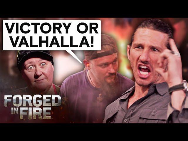 WILD Junkyard Challenge in a Coal Forge | Forged in Fire (Season 3)