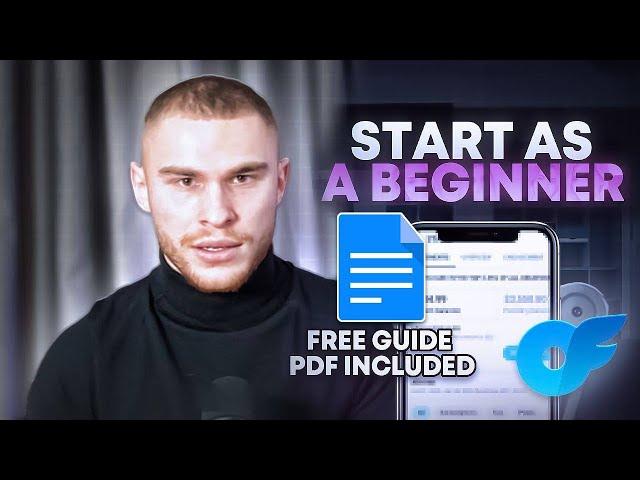 How To Start Onlyfans Management (OFM) As a Complete Beginner (FREE GUIDE INCLUDED)
