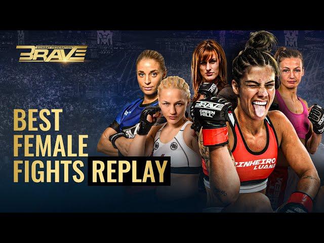 Top Female MMA Fights in BRAVE CF: Unmissable Showdowns! Women Power in the BRAVE CF Cage 