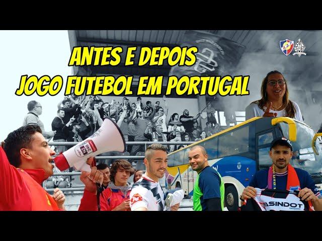 COMO É O FUTEBOL AMADOR EM PORTUGAL? #bastidoresdaarquibancada