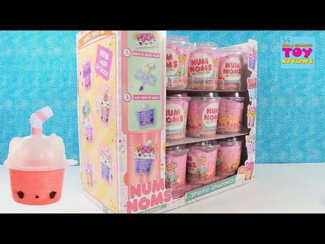 Num Noms Sparkle Smoothies Lip Gloss Blind Bag Toy Review | PSToyReviews