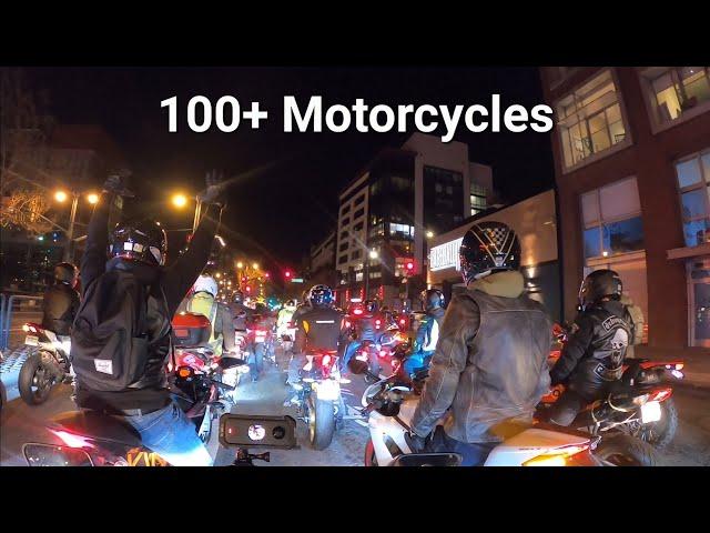 Sweet Symphony of Motorcycle Exhausts | Friday Night Group Ride