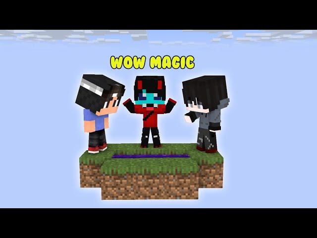 SKYBLOCK pero.. May Magic Water!! | Minecraft Tagalog